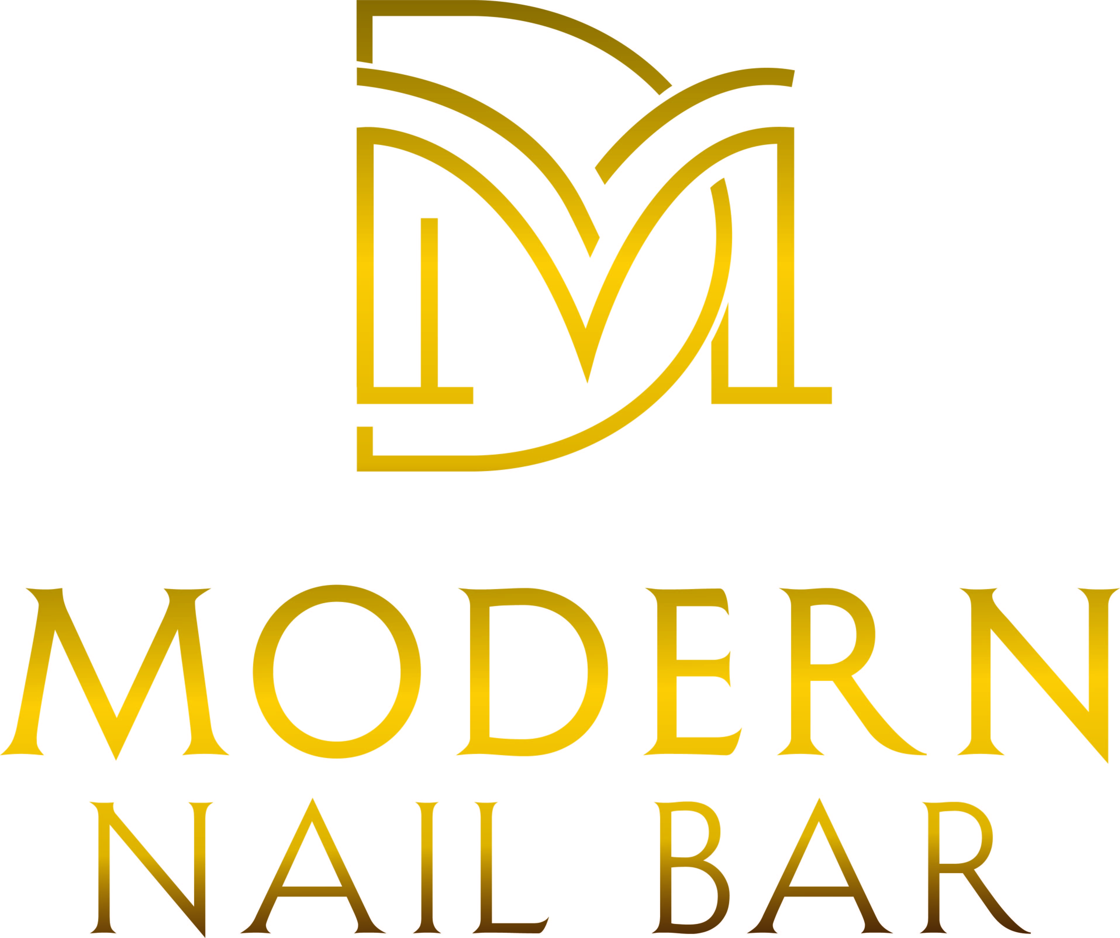 Modern Nail Bar Logo
